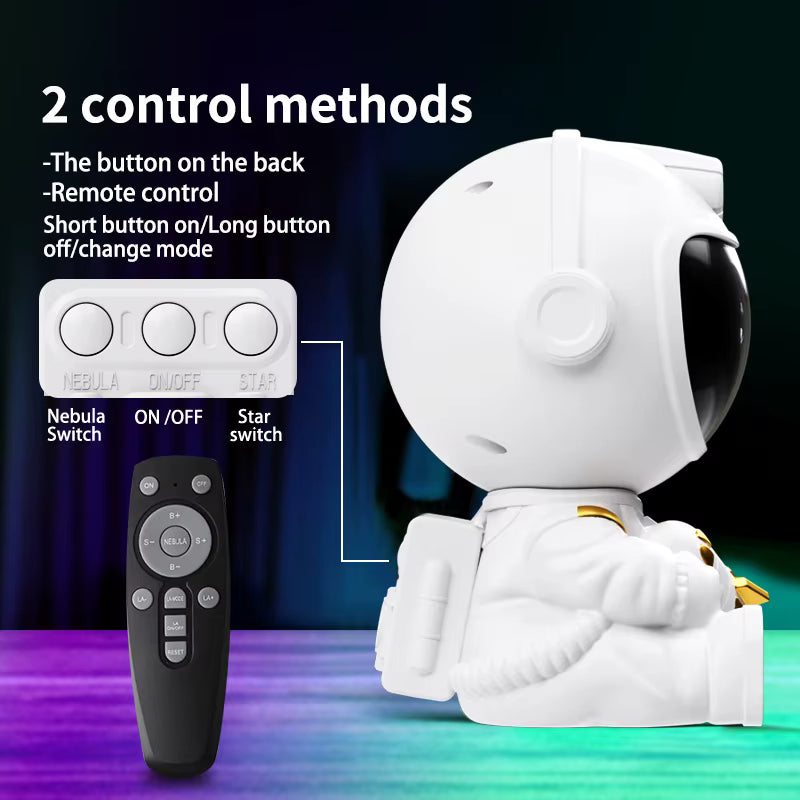 Astronaut Galaxy Star Projector