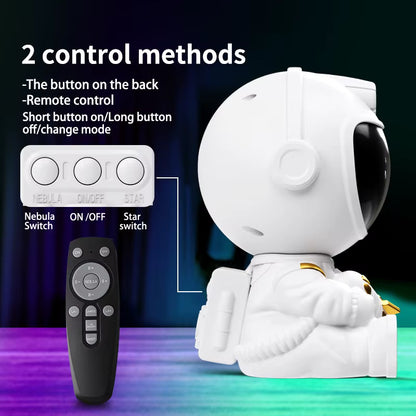 Astronaut Galaxy Star Projector